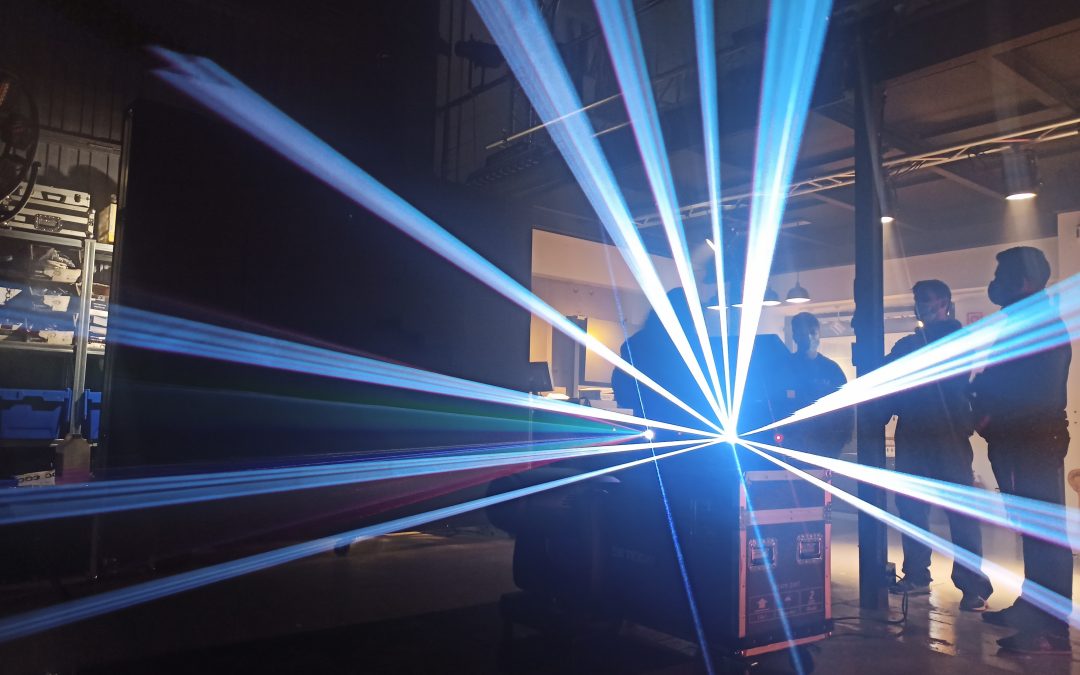 Formación J-GO AVsolutions @High Lite-Showtec Lasers